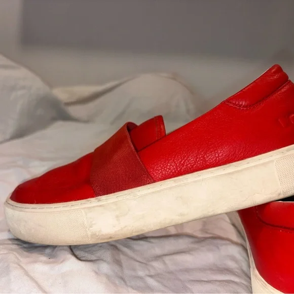 UGG Orange  Leather Sneakers - Picture 4 of 8